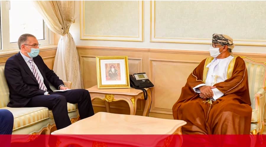 Oman's Health Minister Receives Egyptian Ambassador