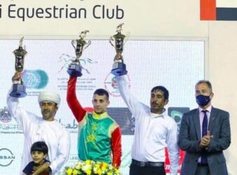 Oman’s Royal Cavalry Horse wins the UAE Derby cup