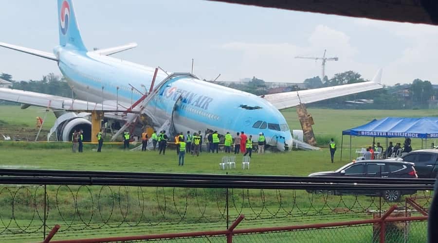 overshot runway meaning quotation
