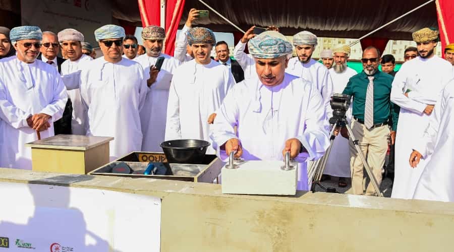 Foundation stone laid for Central Public Health Laboratory in Seeb