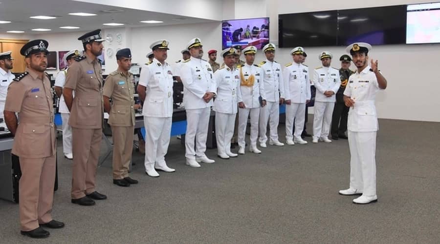 Iranian Navy Delegation Visits MSC - Arabian Daily News