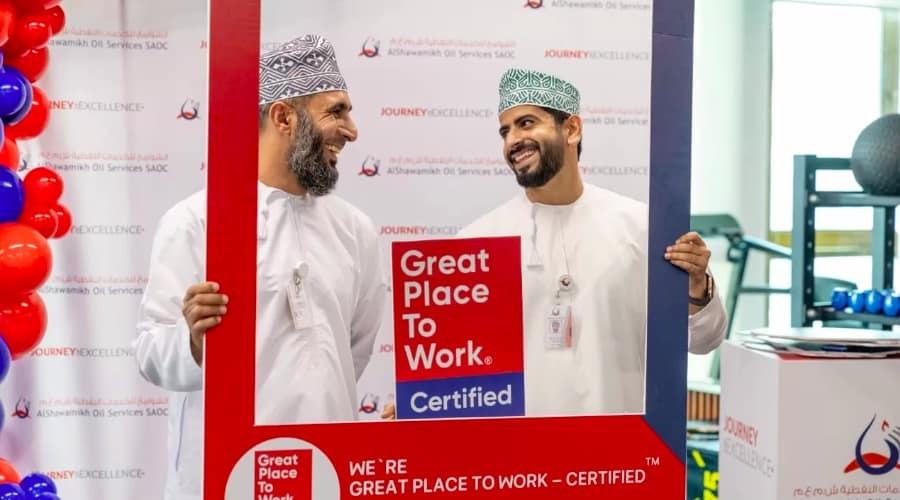 Oman’s Alshawanikh Oil Services gets ‘Great Place to Work’ Award
