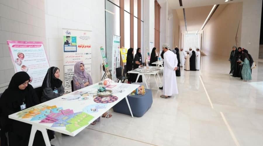 Health awareness exhibition at the Oman Across Ages Museum - Arabian