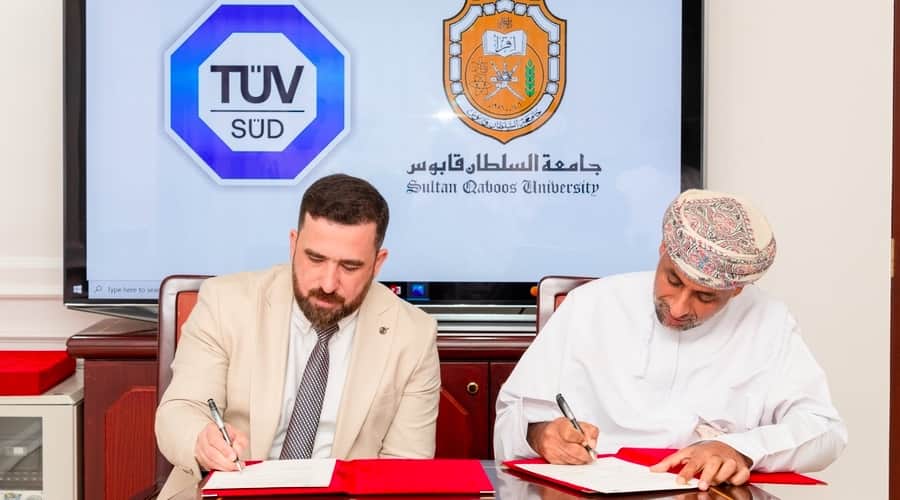 Squ TÜv SÜd Middle East Sign Cooperation Programme Arabian Daily News