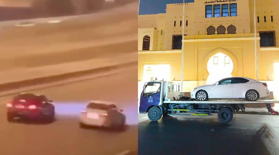 Two arrested following dangerous road racing in Oman - Arabian Daily News