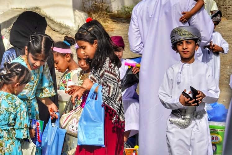 Eid celebrations unite families around the Sultanate of Oman Arabian